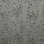 Tul Negro Arañas Plateadas Halloween - Ribes y Casals