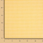 Cuadros Vichy Basic Amarillo Pequeño 40 - Ribes y Casals