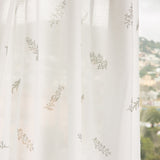 Visillo Estampado Hojas - Ribes y Casals