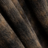 Pelo Abrigo Checks Marrón - Ribes y Casals