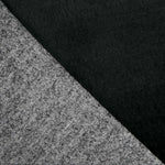 Tela Abrigo Fino Pelo Sorona Negro - Ribes y Casals