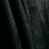 Tela Abrigo Fino Pelo Sorona Negro - Ribes y Casals