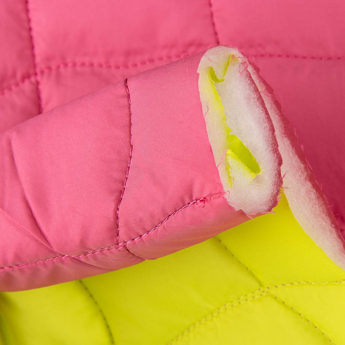 Acolchada Reversible Rosa y Lima - Ribes y Casals