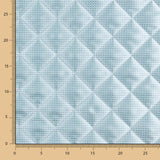 Acolchado Jacquard Geométrico Verde Agua - Ribes y Casals