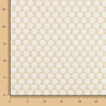 Jacquard Infantil Lunares Beige - Ribes y Casals