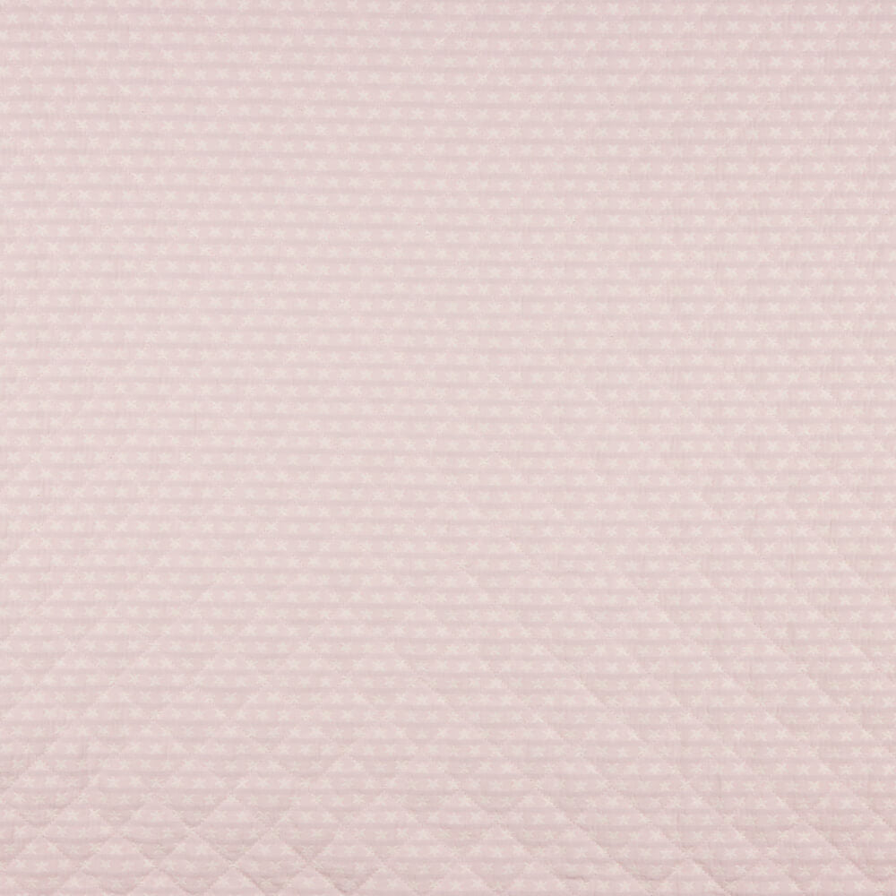 Acolchado Infantil Jacquard Rosa Estrella - Ribes y Casals