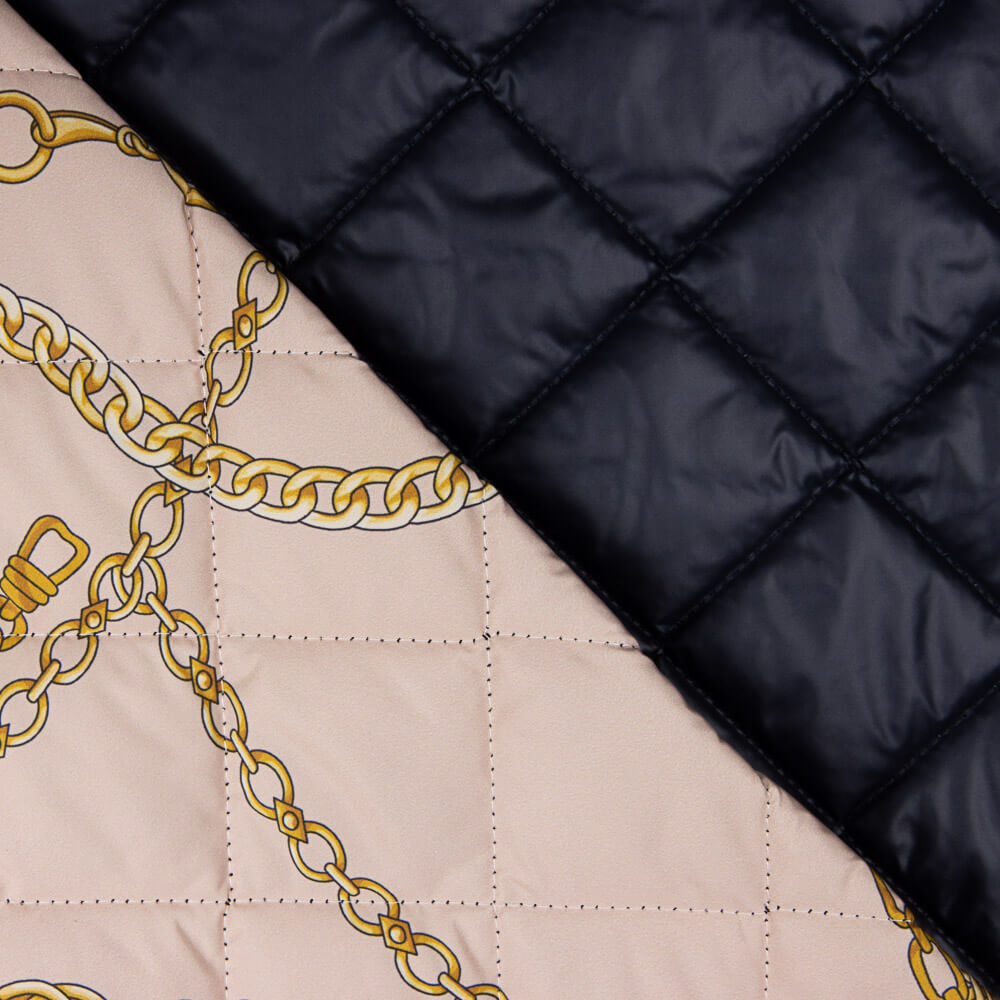 Acolchado Impermeable Marino Cadenas - Ribes y Casals