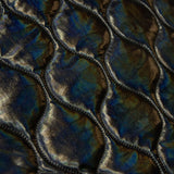 Acolchado Polipiel Geométrico Negro - Ribes y Casals