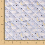 Acolchado Piqué Algodón Sky Celeste - Ribes y Casals