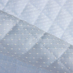 Acolchado Infantil Jacquard Plumeti Cielo - Ribes y Casals