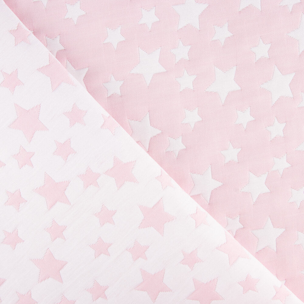 Jacquard Infantil Estrellas Rosa - Ribes y Casals