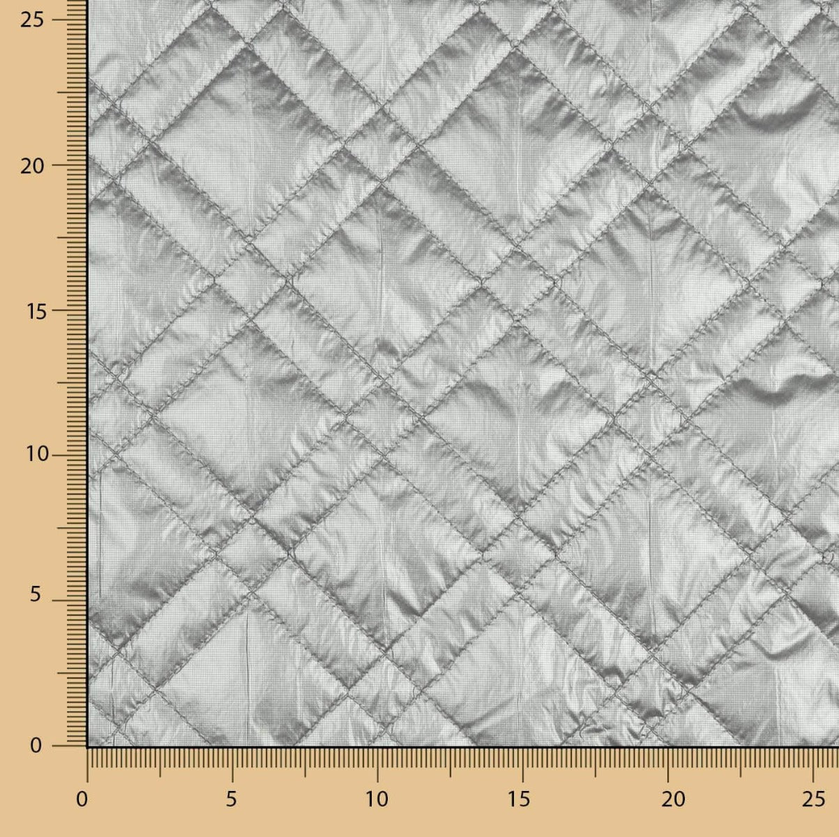 Acolchado Water Repellent Plata - Ribes y Casals