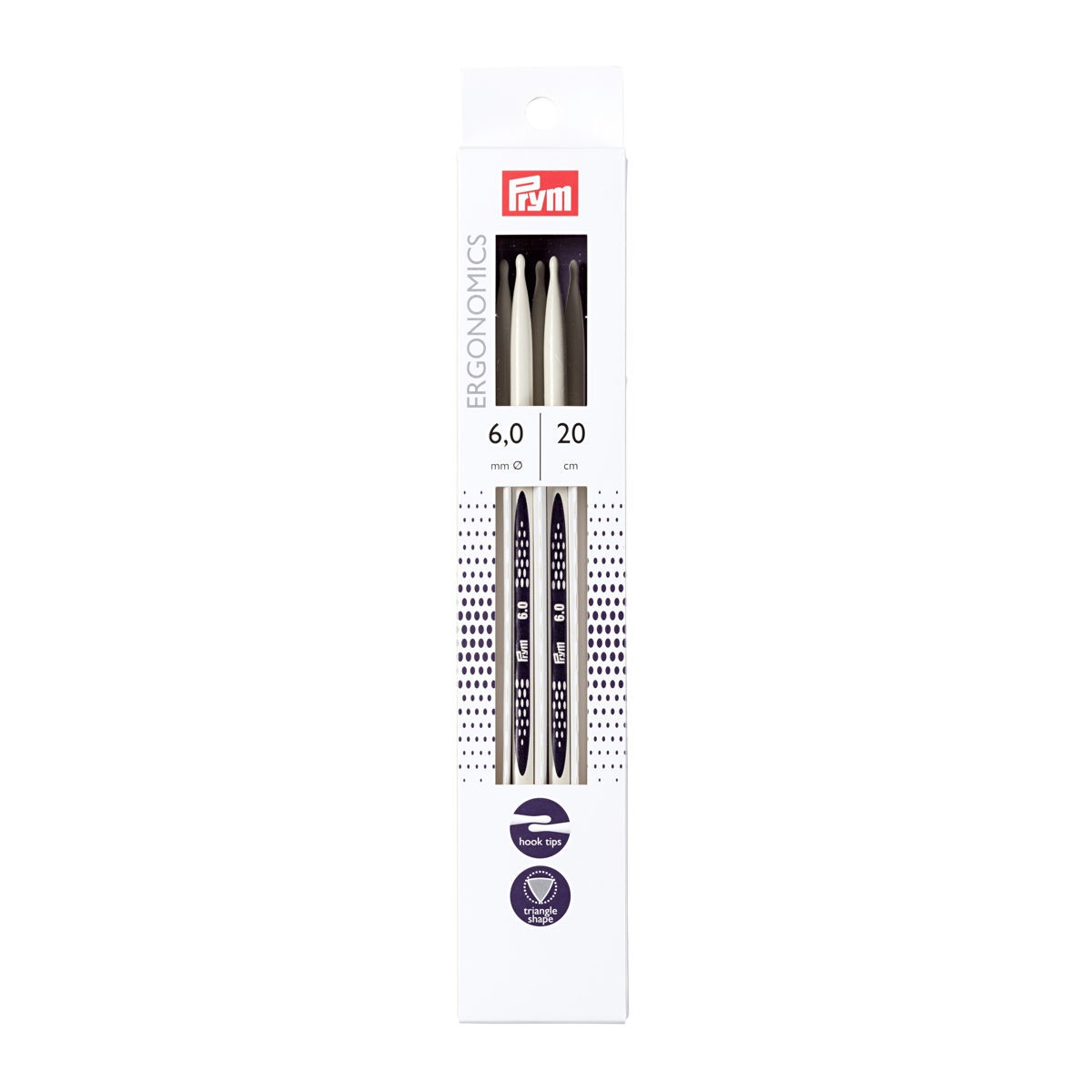 Agujas calcetar 6mm Prym 194208 - Ribes y Casals