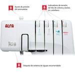 Remalladora Alfa Style Plus 8708 Overlock - Ribes y Casals