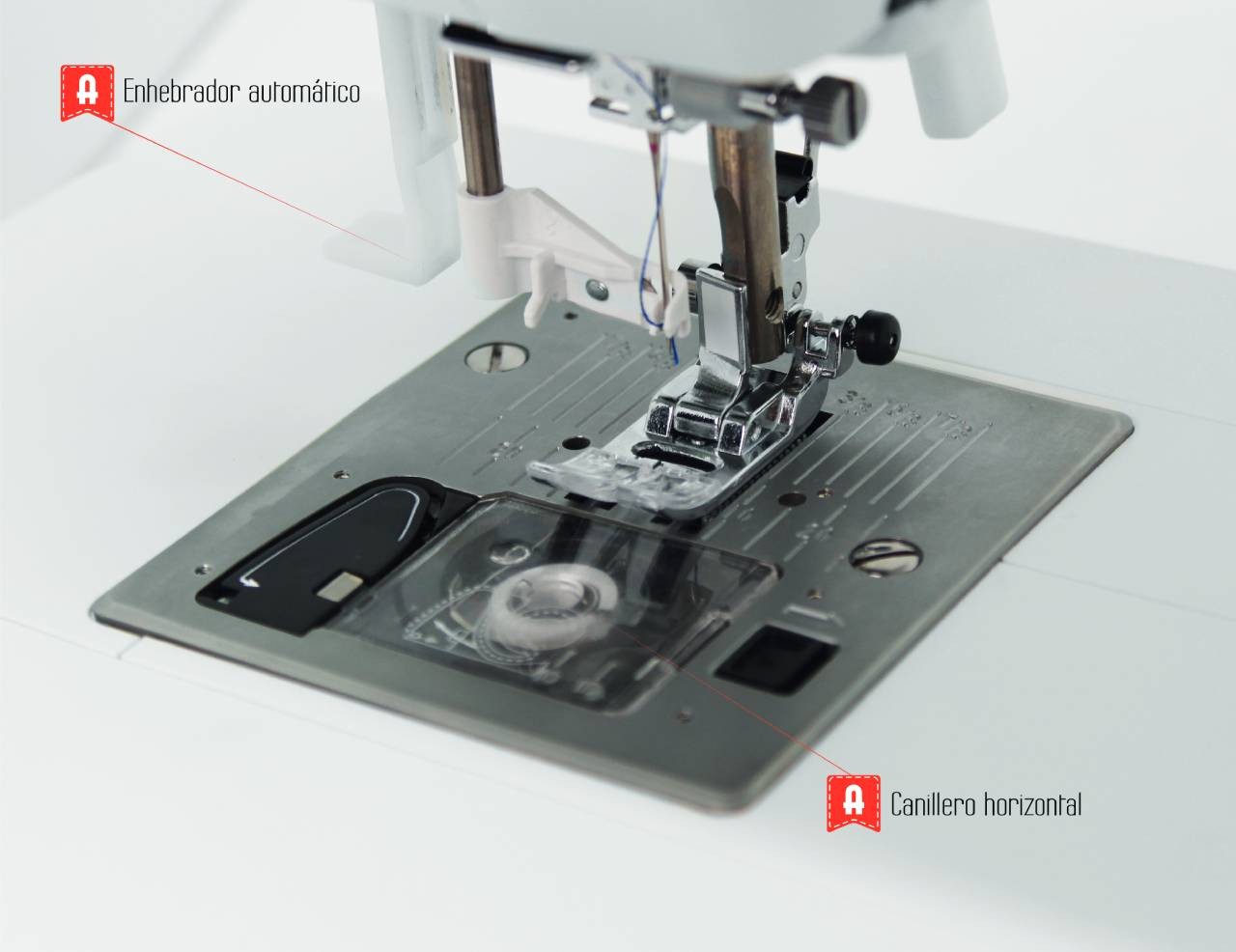 Alfa Dúo Máquina de coser y bordar con WiFi - Ribes y Casals