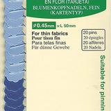 Alfiler Cabeza Flor Azul Clover - Ribes y Casals