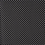 Popelín Algodón Lunarcitos Negro - Ribes y Casals