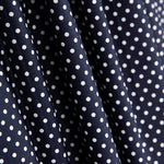 Popelín Algodón Lunarcitos Marino - Ribes y Casals