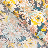 Popelín Algodón Flor Silvestre Rosa - Ribes y Casals