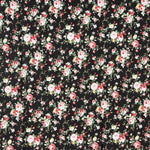 Popelín Algodón Mini Cretona Clásica Negra - Ribes y Casals