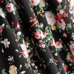 Popelín Algodón Mini Cretona Clásica Negra - Ribes y Casals