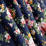 Popelín Algodón Mini Cretona Clásica Marino - Ribes y Casals