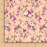 Popelín Algodón Mini Cretona Clásica Rosa - Ribes y Casals