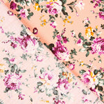 Popelín Algodón Mini Cretona Clásica Rosa - Ribes y Casals