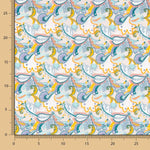 Popelín Algodón Cachemire Gris Perla - Ribes y Casals