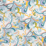 Popelín Algodón Cachemire Gris Perla - Ribes y Casals