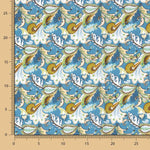 Popelín Algodón Cachemire Verde Oliva - Ribes y Casals