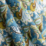 Popelín Algodón Cachemire Verde Oliva - Ribes y Casals