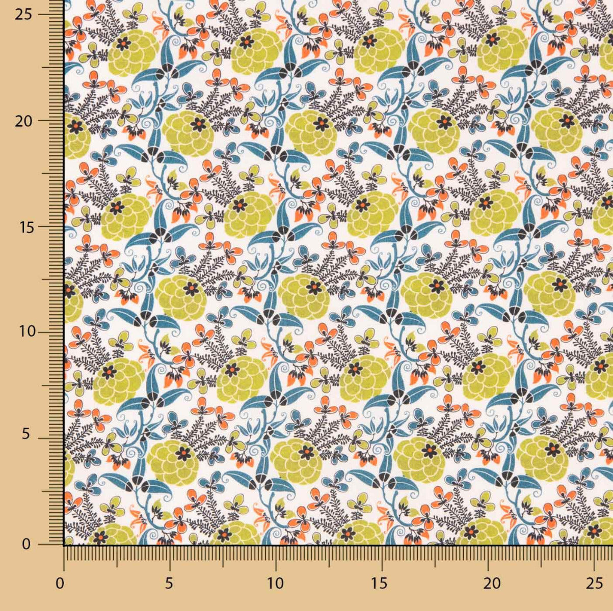 Popelín Algodón Supima Print 13 - Ribes y Casals