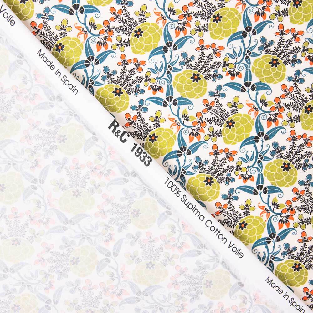 Popelín Algodón Supima Print 13 - Ribes y Casals