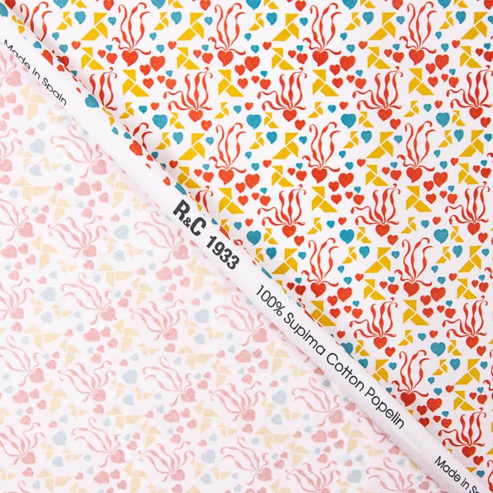 Popelín Algodón Supima Print 15 - Ribes y Casals