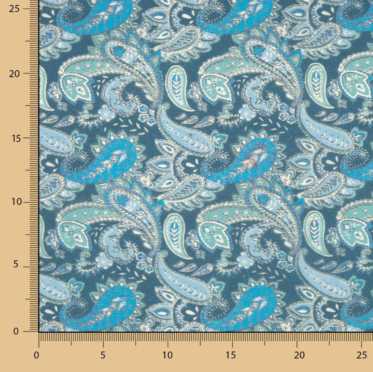 Popelín Algodón Supima Print 17 - Ribes y Casals