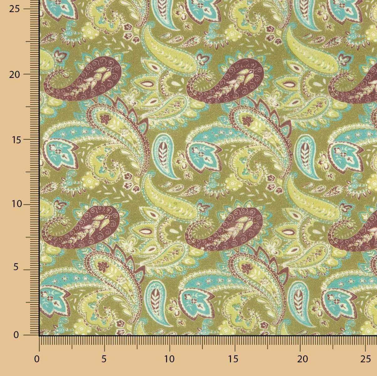 Popelín Algodón Supima Print 18 - Ribes y Casals