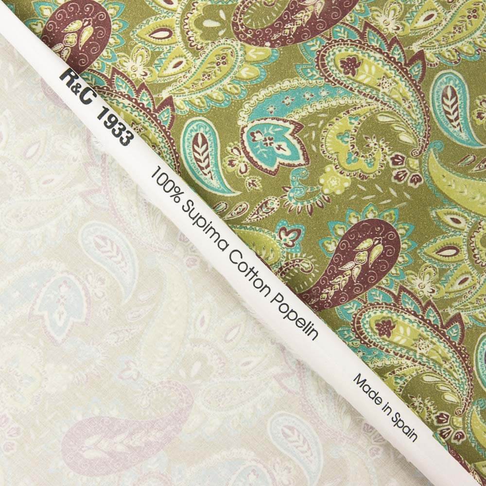 Popelín Algodón Supima Print 18 - Ribes y Casals