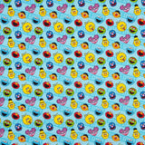 Algodón Sesame Street - Ribes y Casals