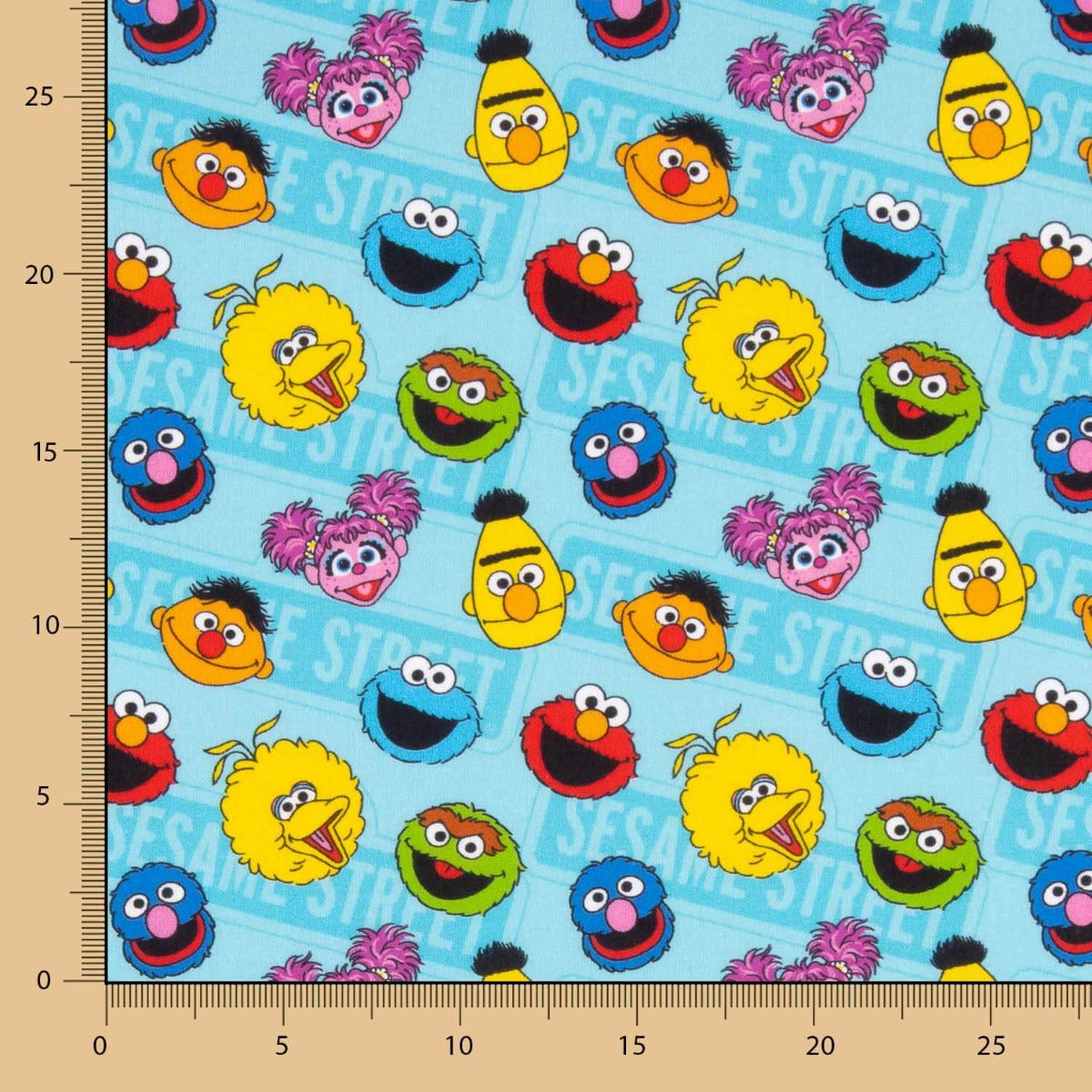 Algodón Sesame Street - Ribes y Casals