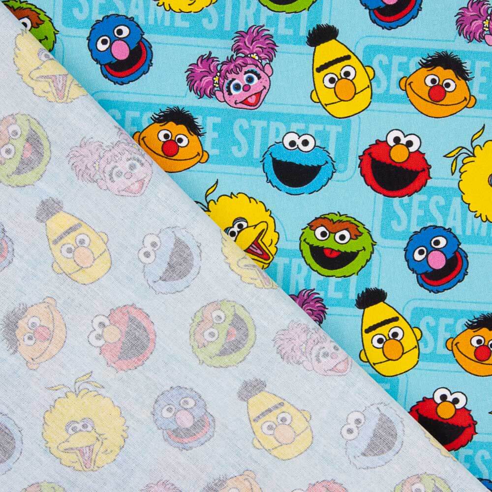 Algodón Sesame Street - Ribes y Casals