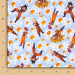 Algodón Dragon Ball Azul - Ribes y Casals