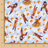 Algodón Dragon Ball Azul - Ribes y Casals