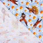 Algodón Dragon Ball Azul - Ribes y Casals