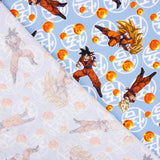 Algodón Dragon Ball Azul - Ribes y Casals
