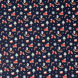 Algodón Balancín Navidad Marino - Ribes y Casals