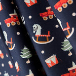 Algodón Balancín Navidad Marino - Ribes y Casals