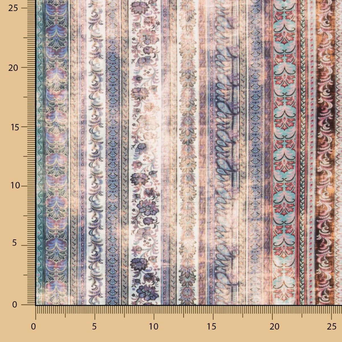 Viscosa Estampada Bayadera - Ribes y Casals