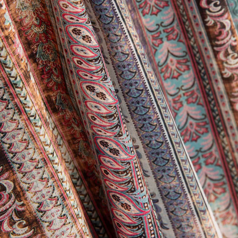 Viscosa Estampada Bayadera - Ribes y Casals