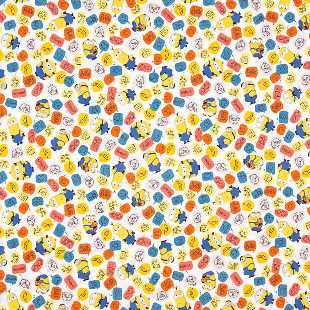Algodón Minions Banana - Ribes y Casals